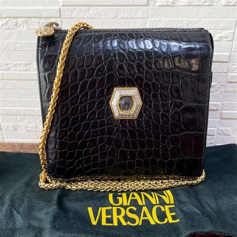 versace women's cross body bag|gianni versace shoulder bag.